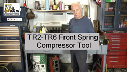 small TR6 Front Spring Tool