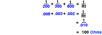 Calulations based on the Wiring Diagram of Kirchoffs Law