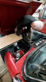 TR6 Fitting Cyl Head