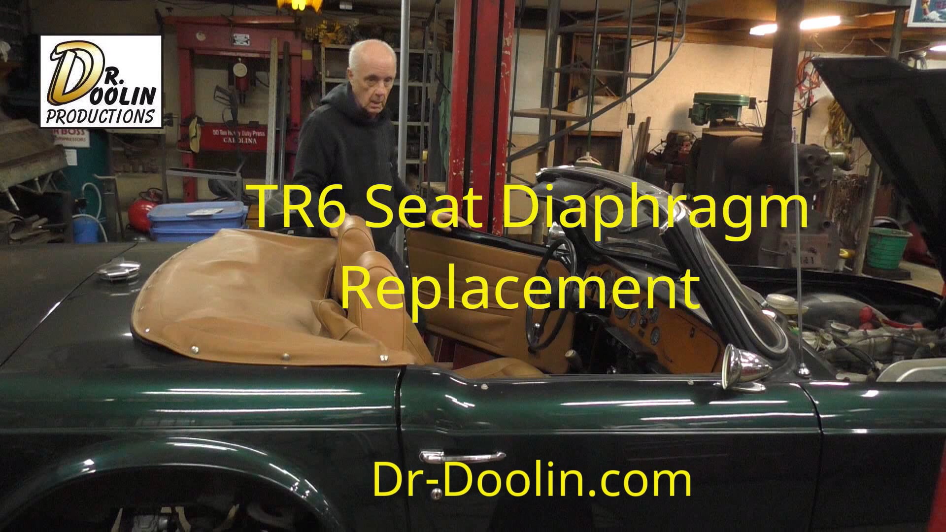 TR6 Seat Diaphram